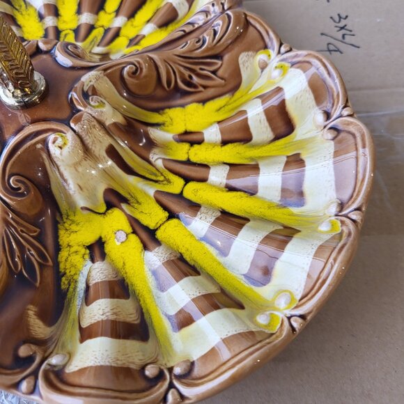 Vintage Belgo Canadian Pottery Serving Tray Mid Century 1960’s GUC "BIN B" - Picture 3 of 12